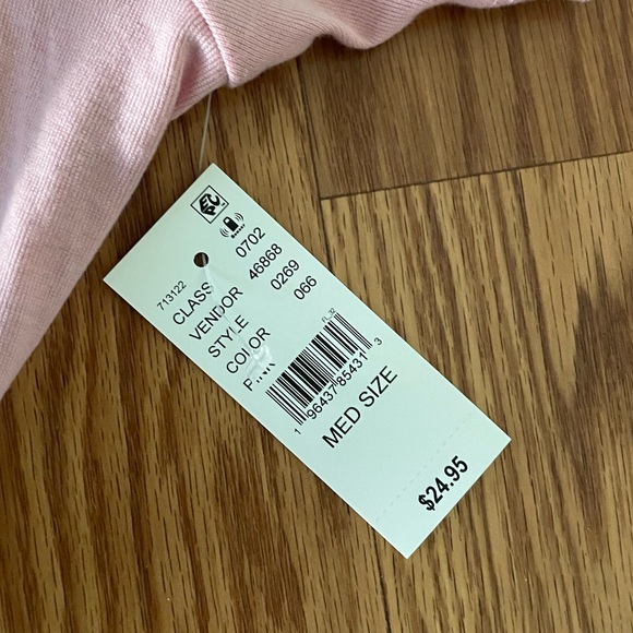 NWT PACSUN arch raglan crop t-shirt. Color: Pink | Size: Medium - Picture 5 of 6